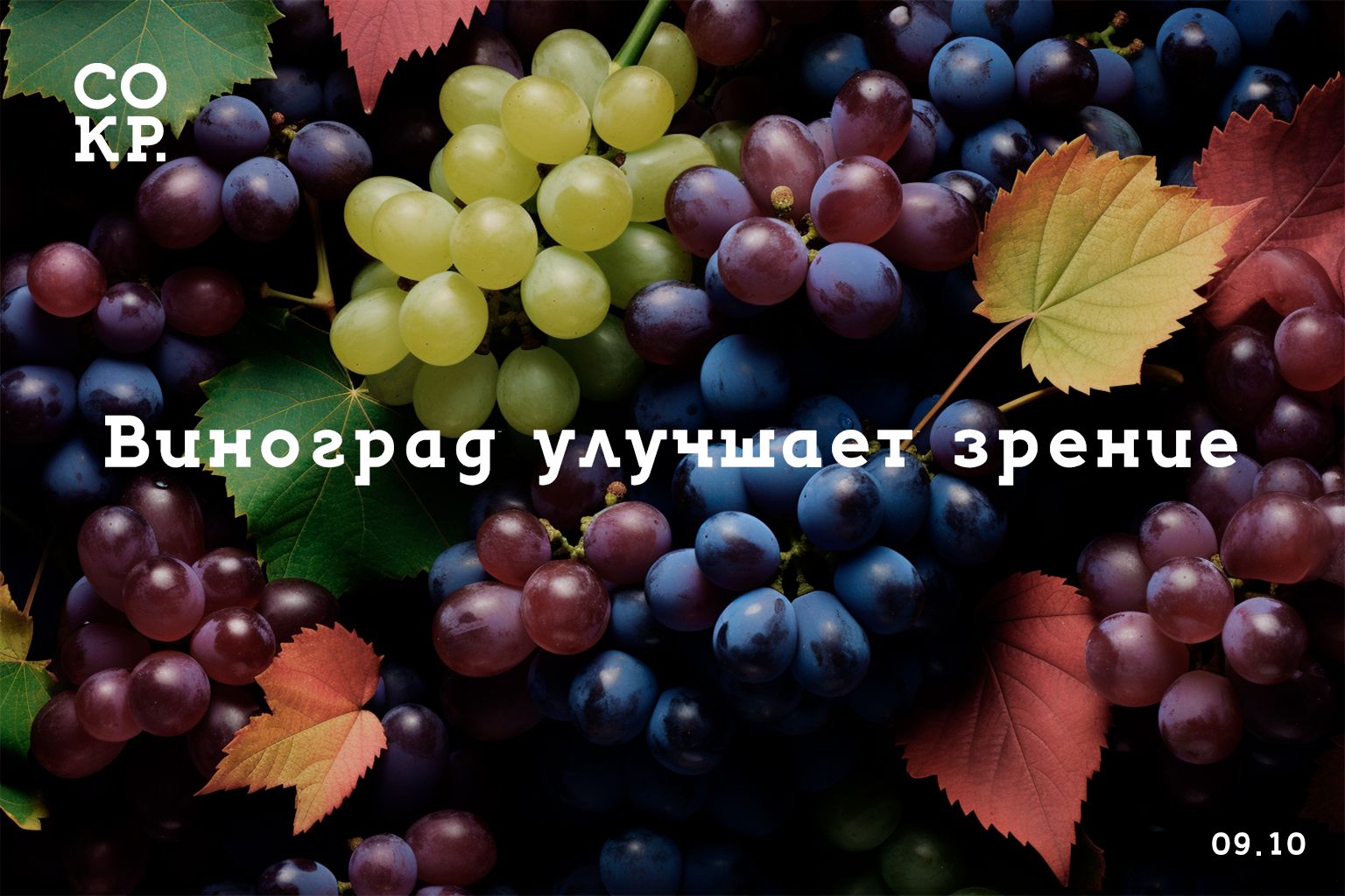 Употребление винограда улучшает зрение у пожилых людей
